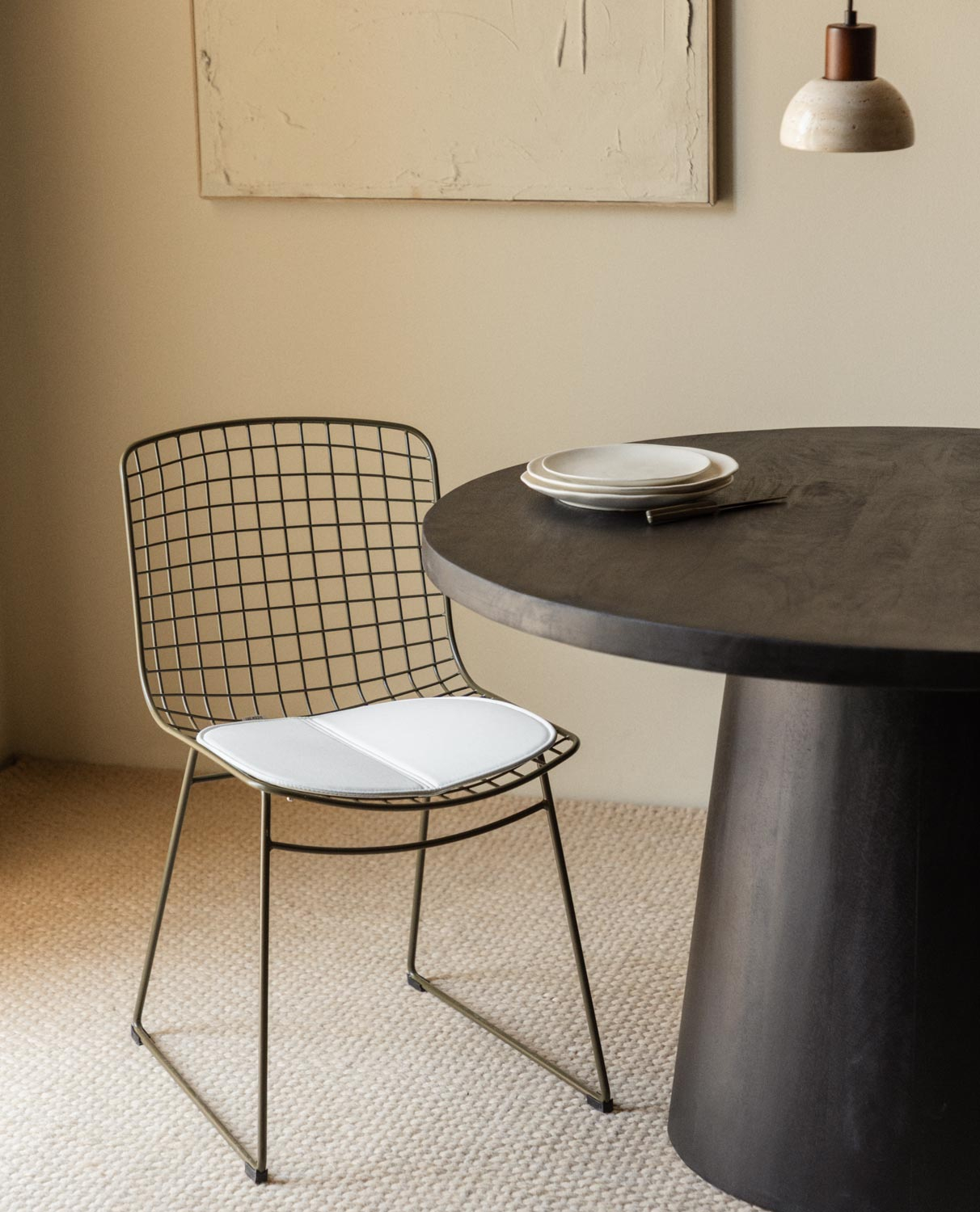 Silla de Comedor con Respaldo Alto de Metal Aras Fresh, imagen de galería 2