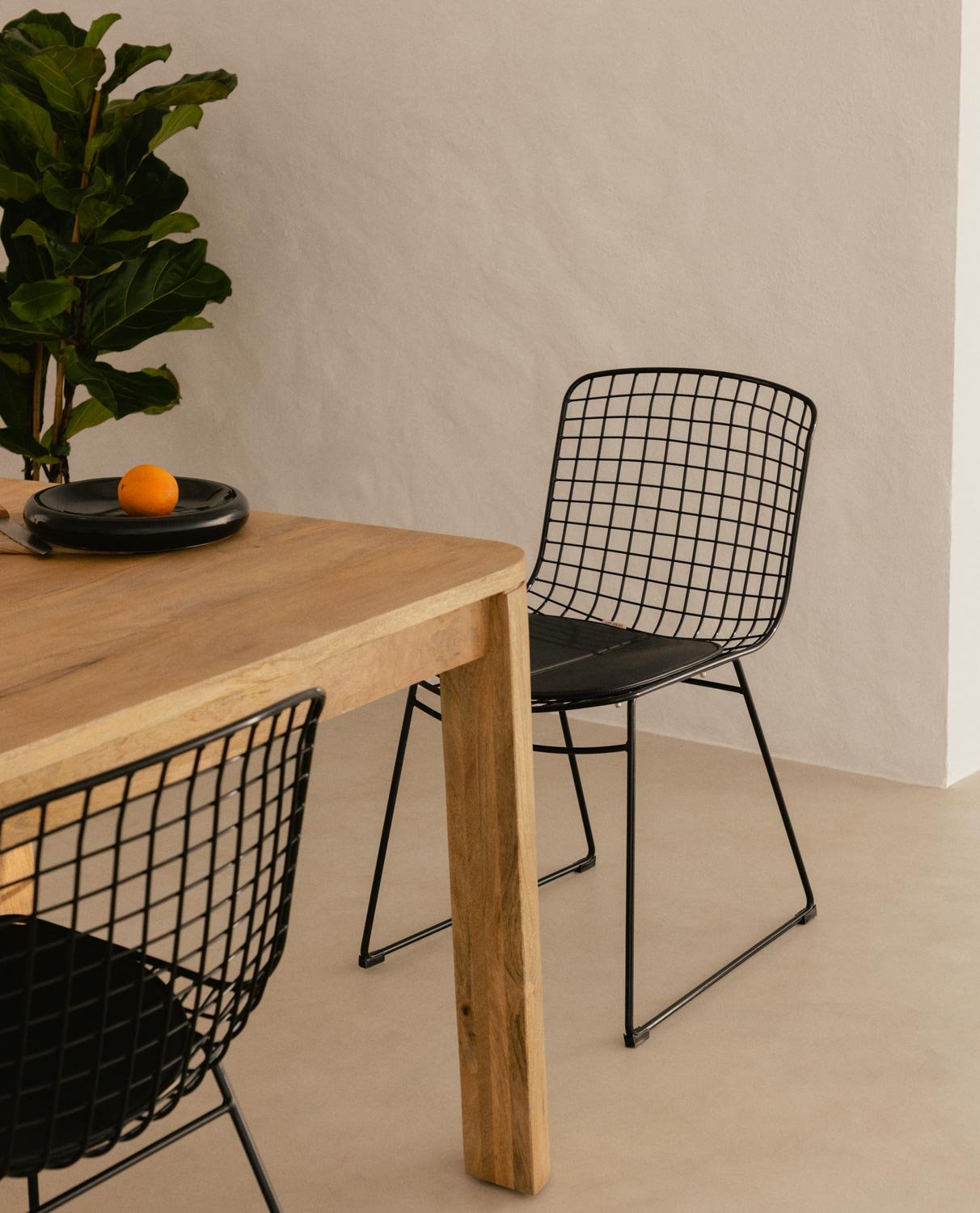 Silla de Comedor de Metal Respaldo Alto Aras , imagen de galería 2
