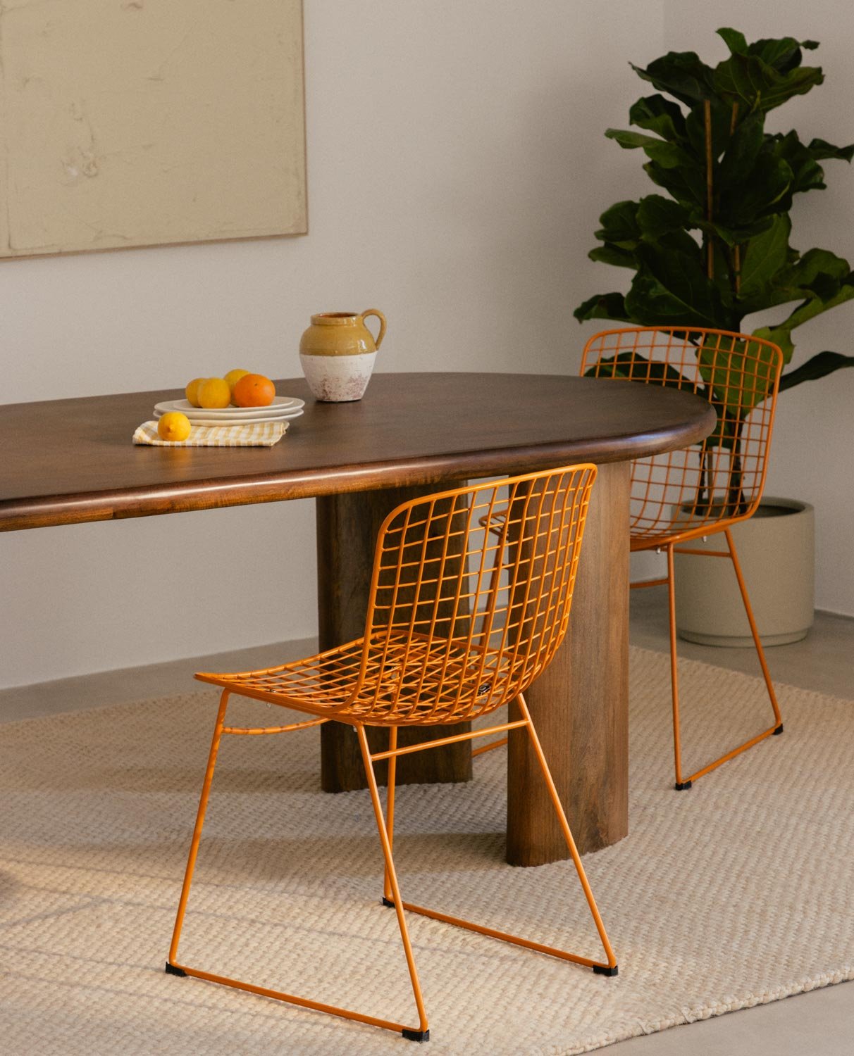 Silla de Comedor con Respaldo Alto de Metal Aras Fresh, imagen de galería 2
