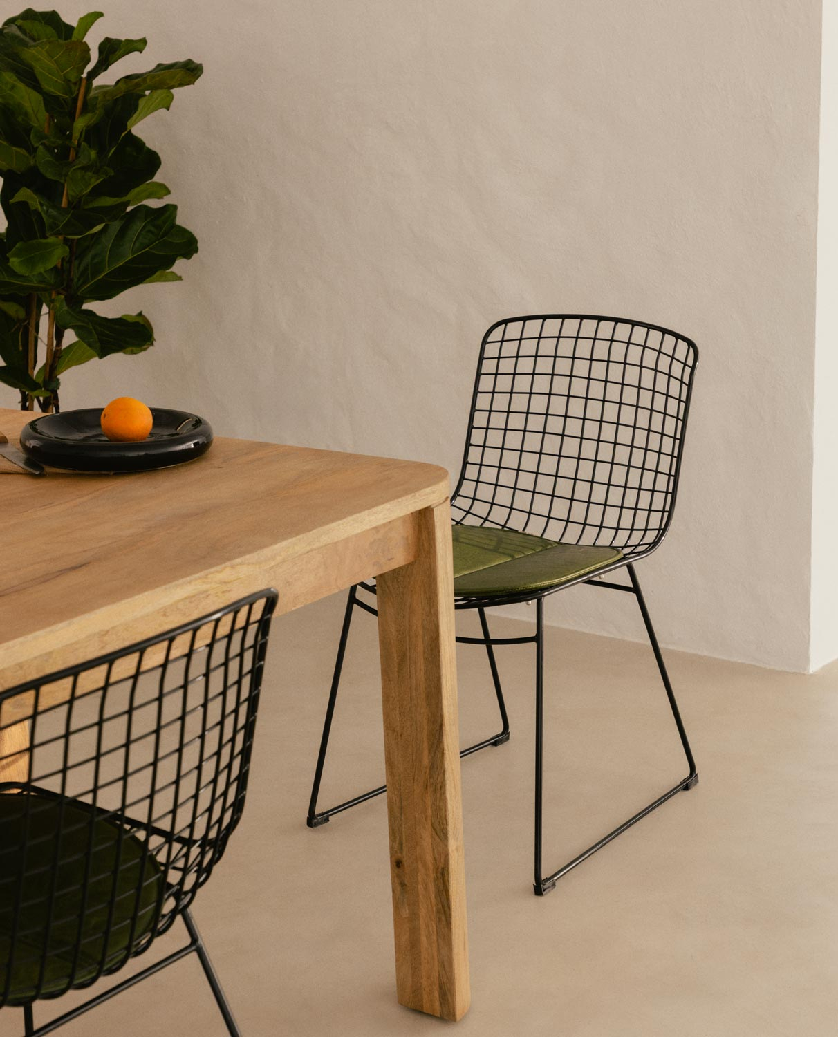 Silla de Comedor de Metal Respaldo Alto Aras , imagen de galería 2