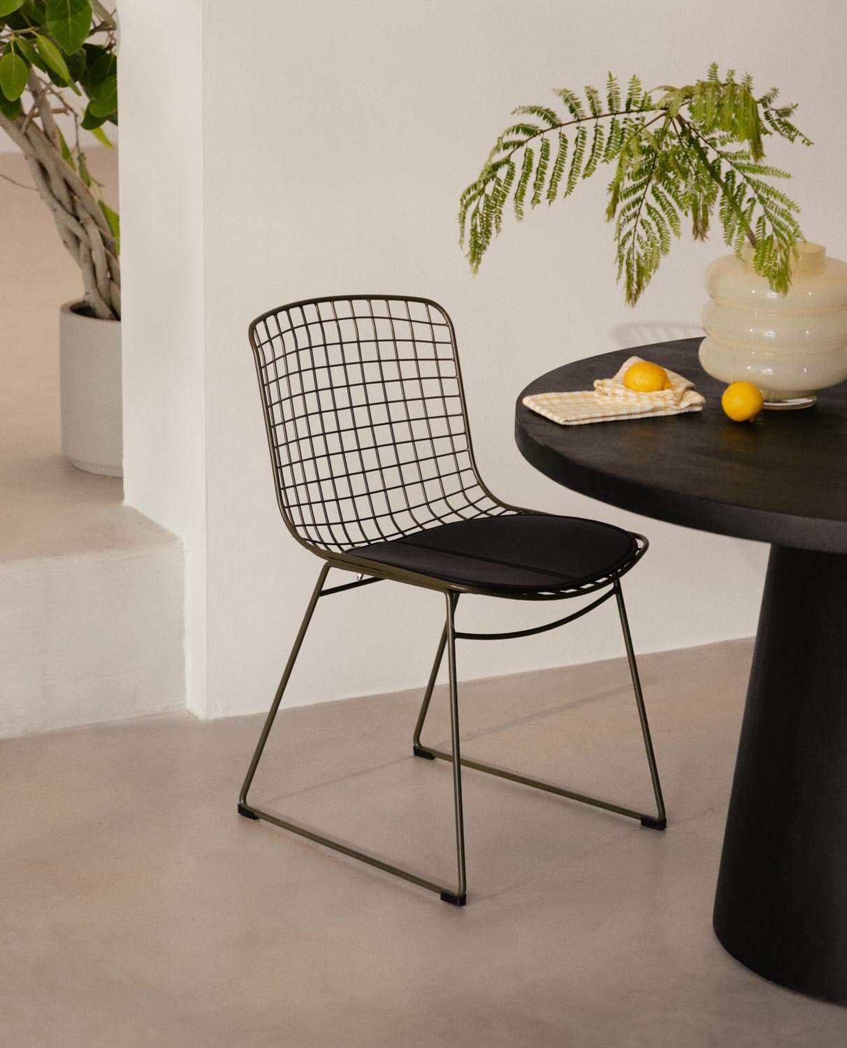 Silla de Comedor con Respaldo Alto de Metal Aras Fresh, imagen de galería 2