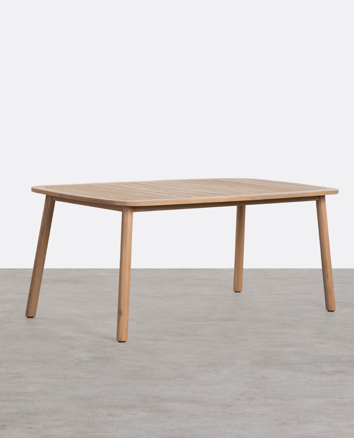 Mesa de Jardín Rectangular de Madera de Acacia (180x100 cm) Marla, imagen de galería 1