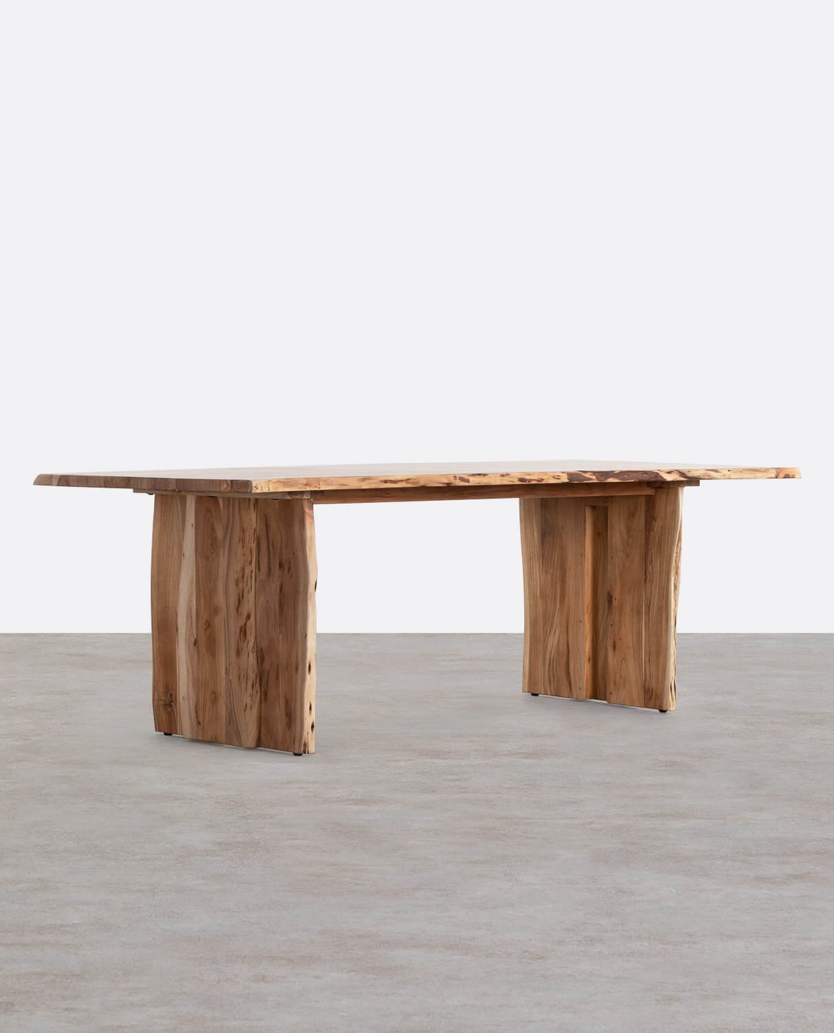 Mesa de Comedor Rectangular de Madera de Acacia (220x102 cm) New Aris, imagen de galería 1