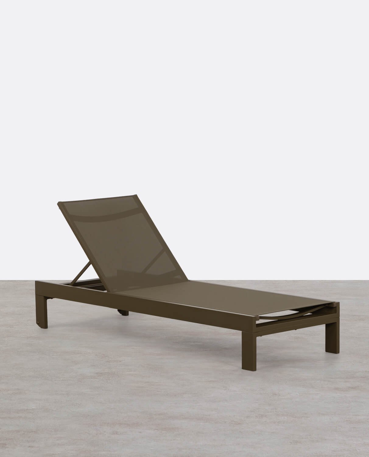 Tumbona Reclinable de Tela y Aluminio New Kreta, imagen de galería 1