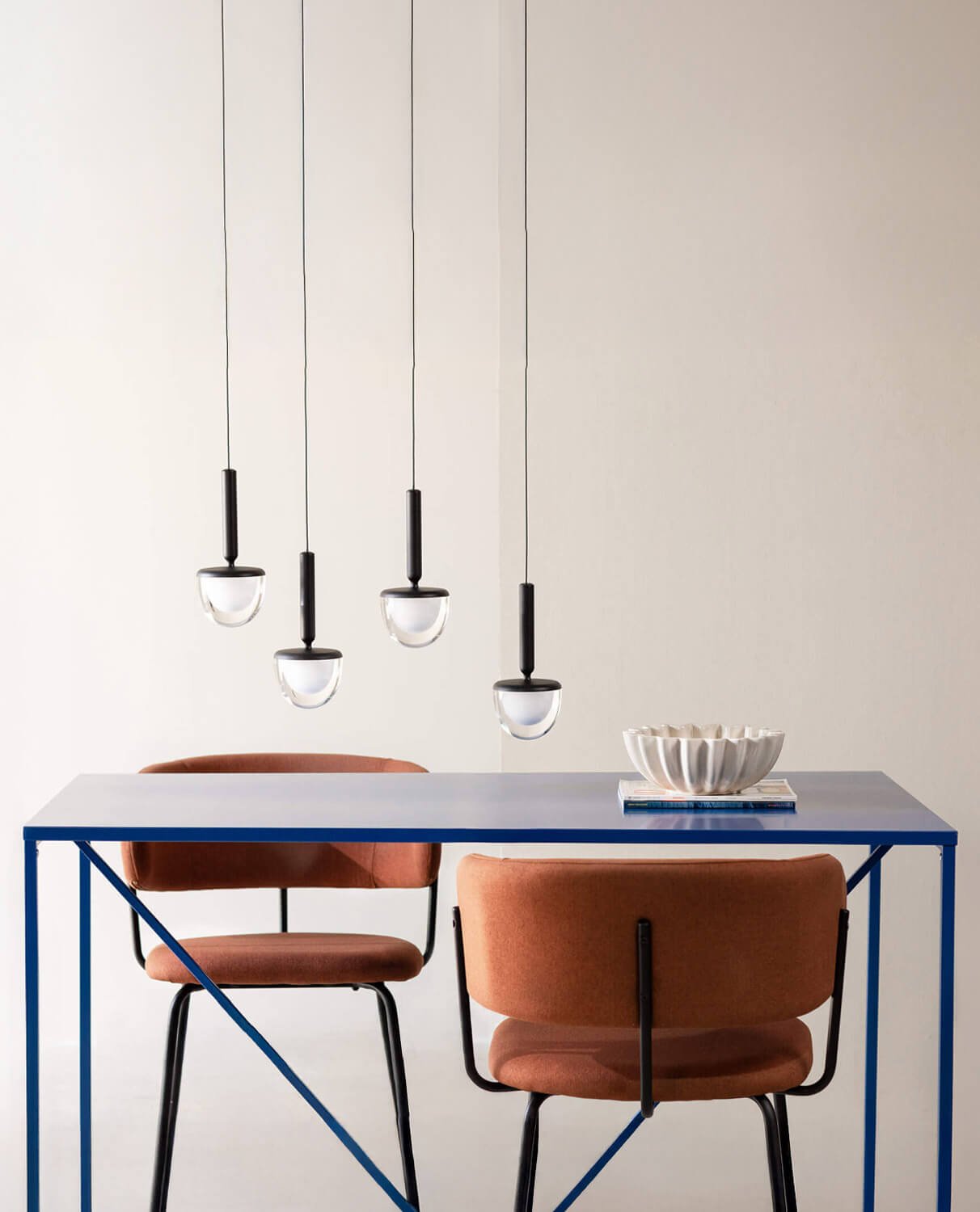 Mesa de Comedor de Acero Laminado (78x140 cm) Ibiza, imagen de galería 2