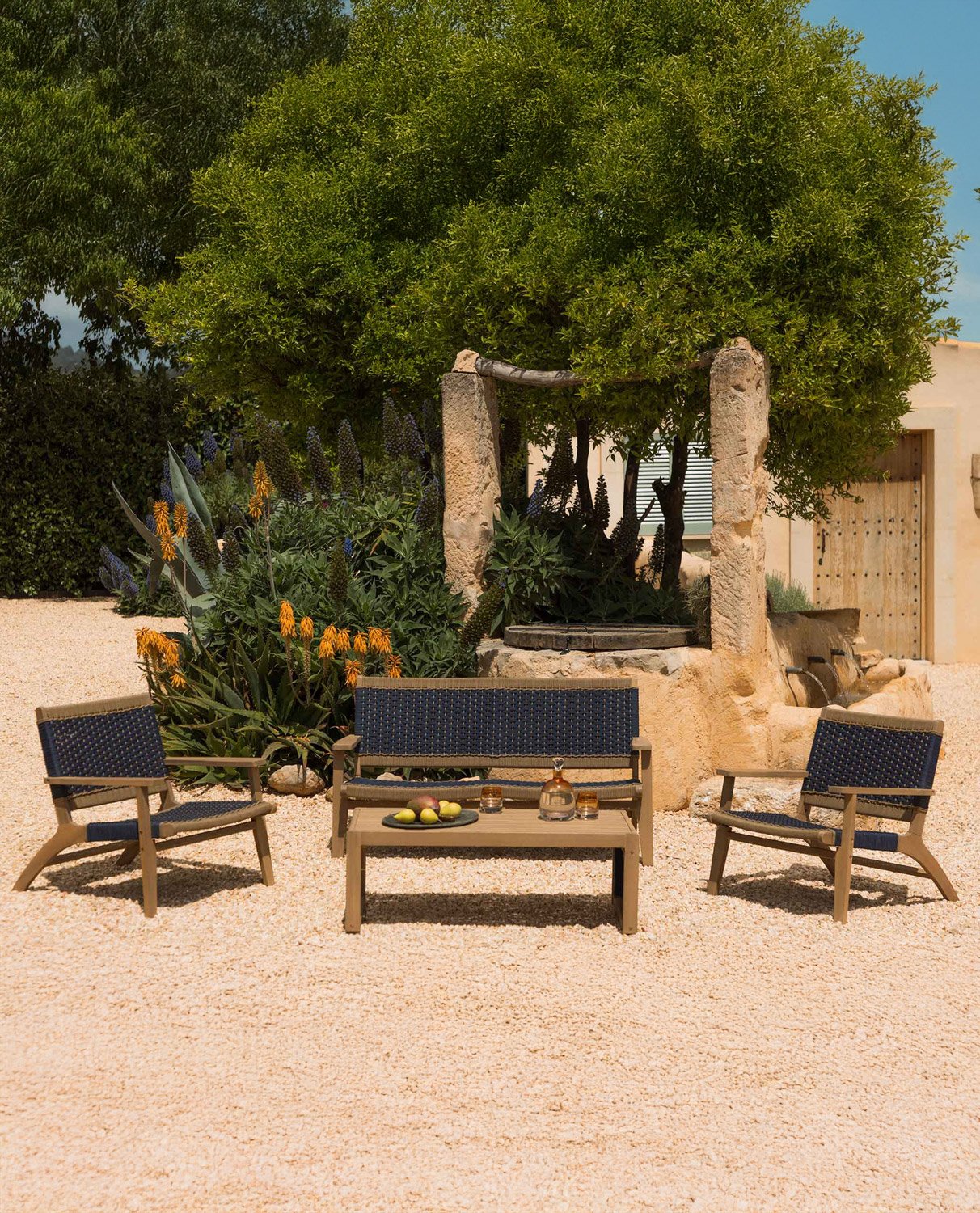 Set de Jardín de Madera de Acacia y Cuerda Mirle, imagen de galería 2