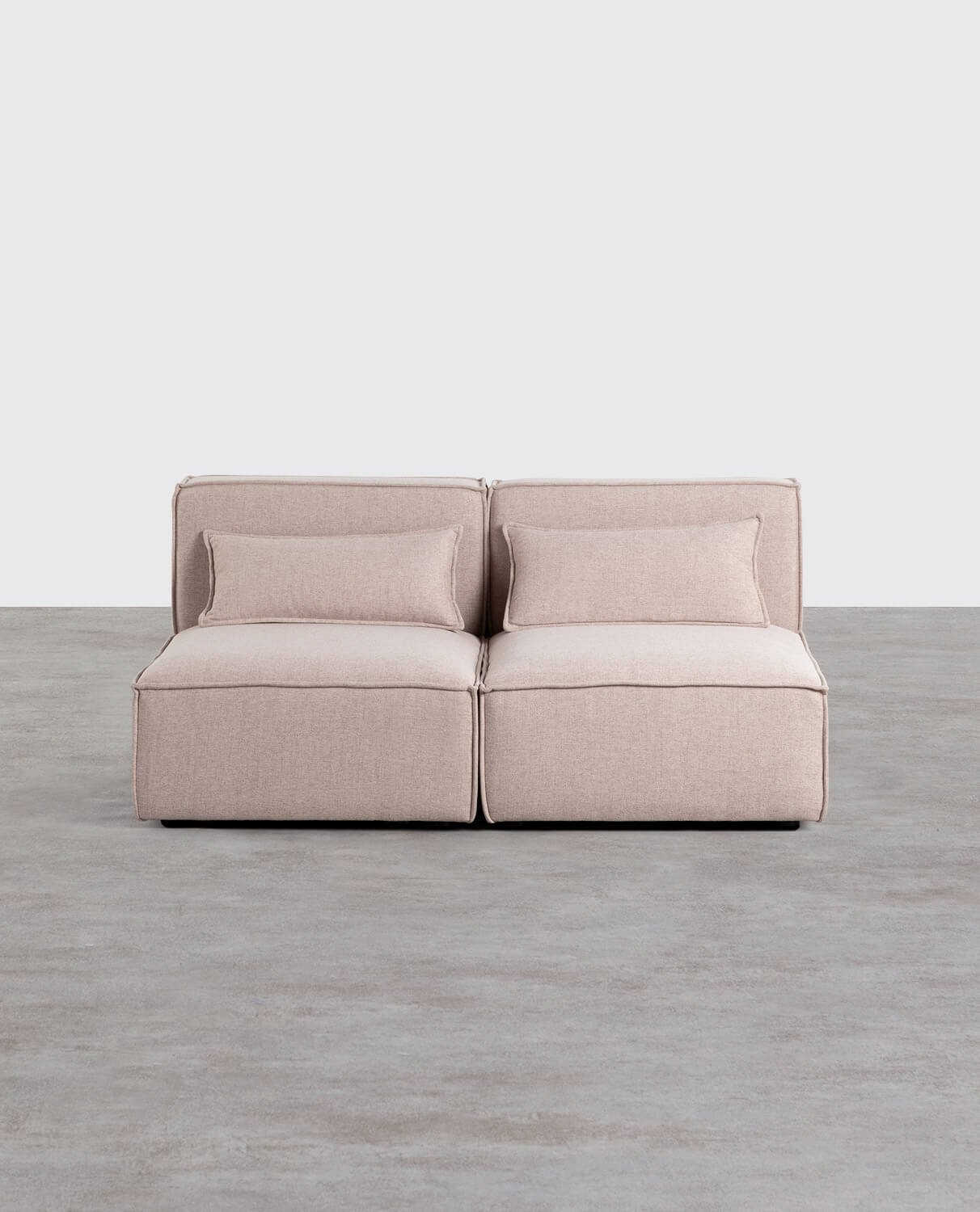 Sofá Modular de 2 Piezas de Tela Kilhe, imagen de galería 1