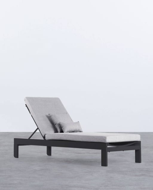Tumbona Reclinable con 3 Cojines New Kreta