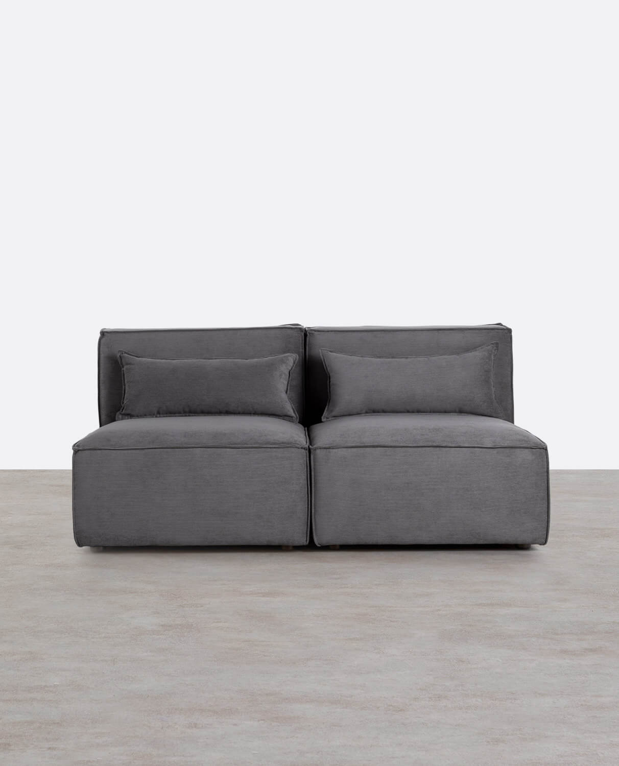 Sofá Modular de 2 Piezas de Pana Kilhe, imagen de galería 1