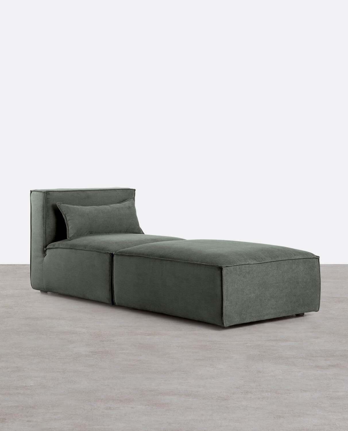 Sillón Modular con Puff de Pana Kilhe, imagen de galería 1