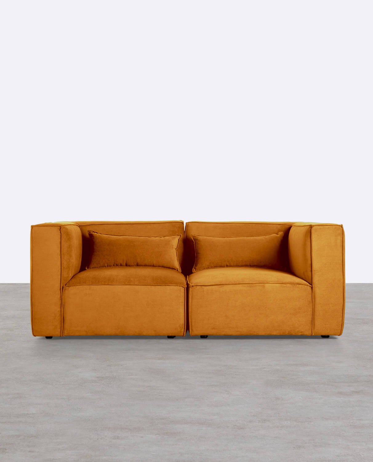 Sofá Modular de 2 Piezas Esquineras de Pana Kilhe, imagen de galería 1