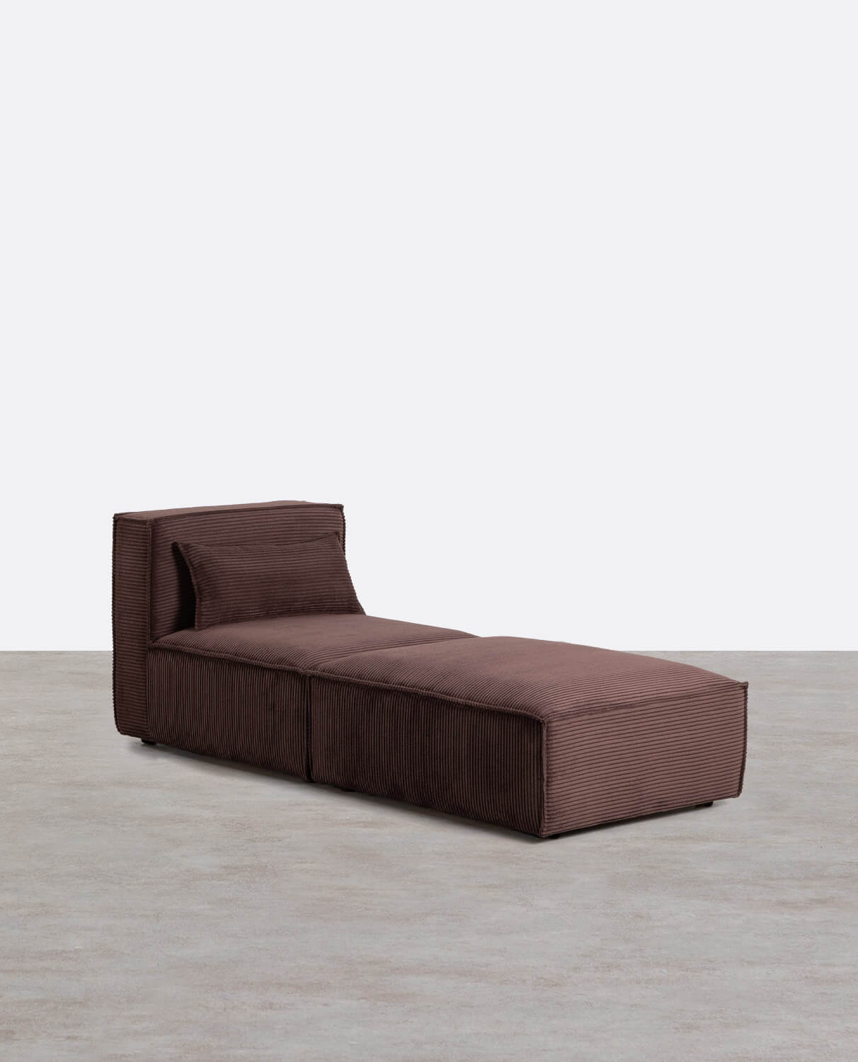 Sillón Modular con Puff de Pana Gruesa Kilhe, imagen de galería 1