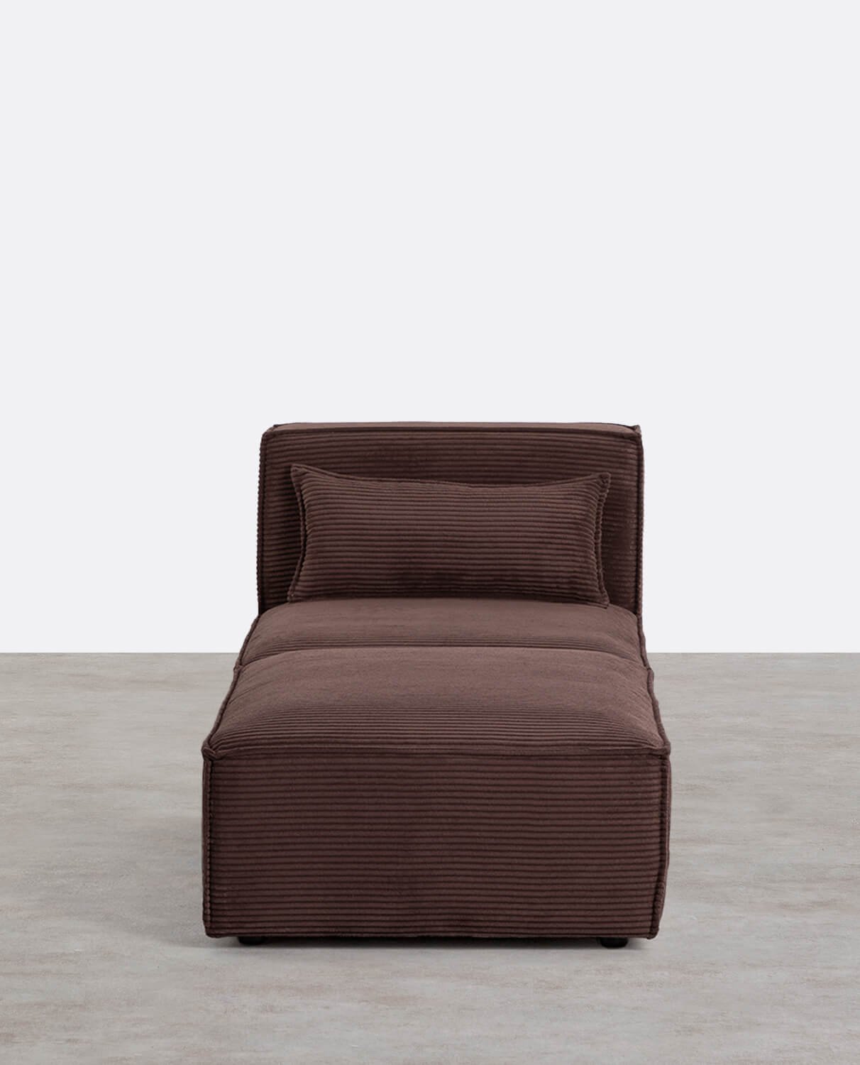Sillón Modular con Puff de Pana Gruesa Kilhe, imagen de galería 2