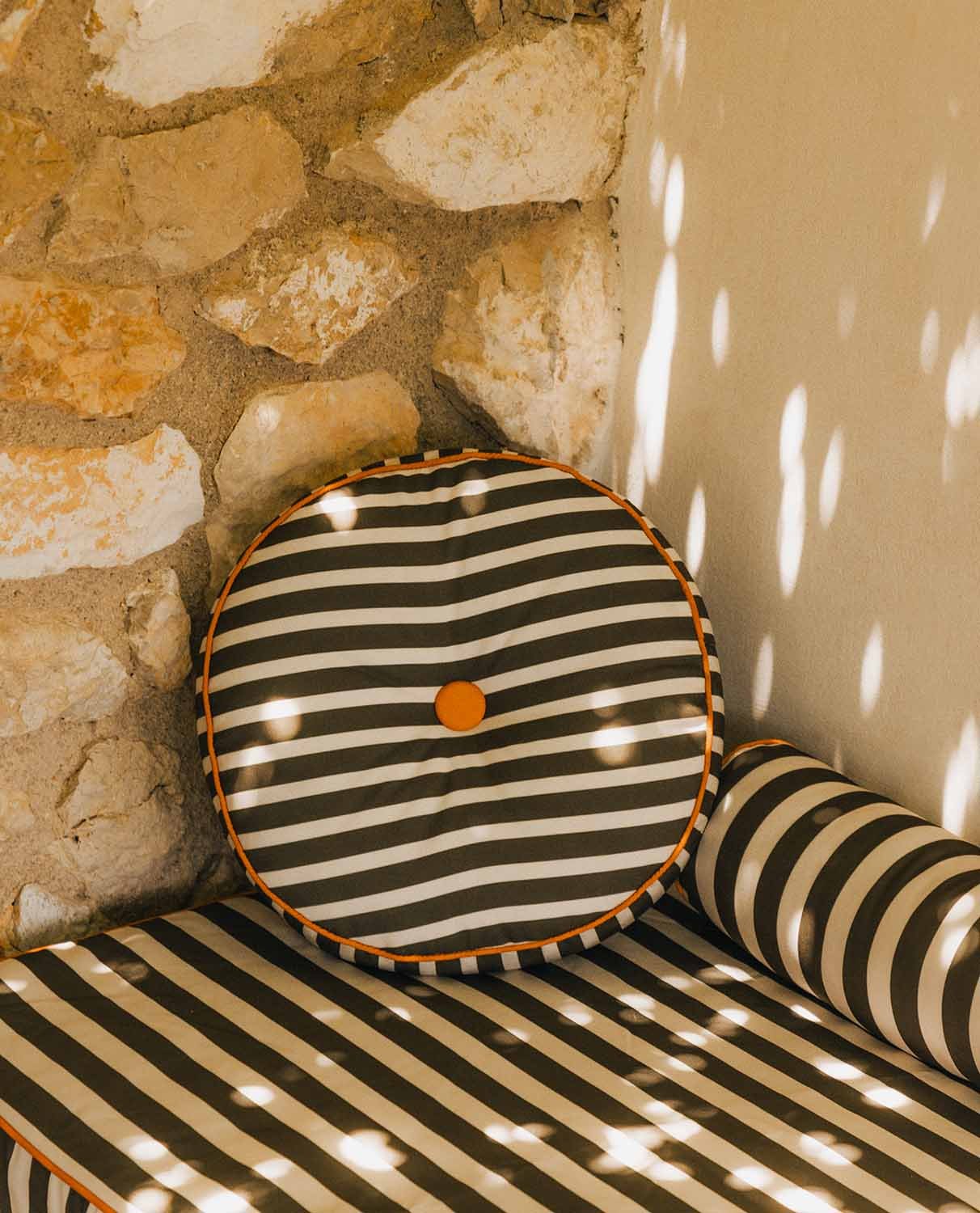 Cojín de Exterior Redondo de Tela (Ø40 cm) Zambi, imagen de galería 2