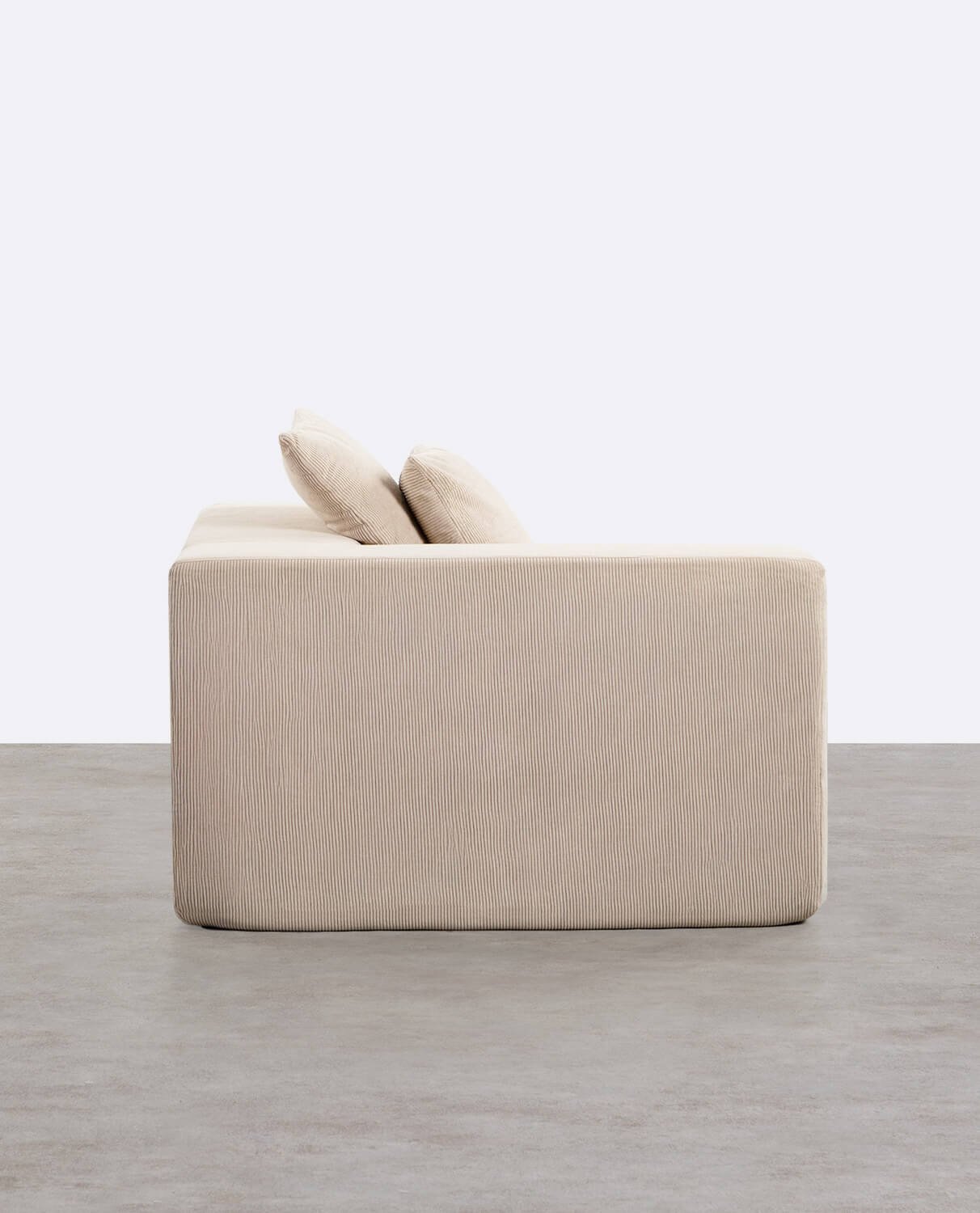 Sillón Esquinero Izquierdo de Pana Envasado al Vacío Grecia, imagen de galería 2