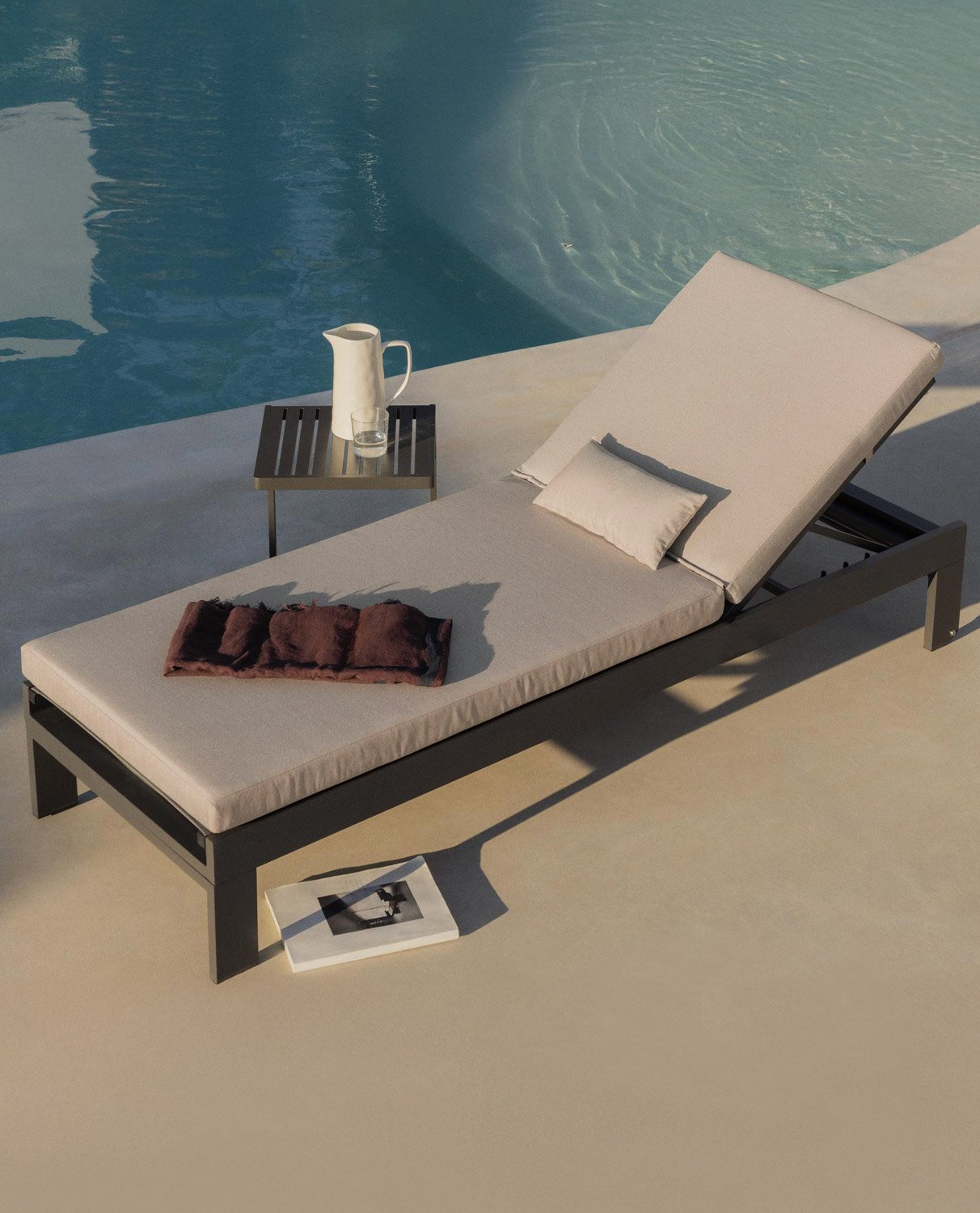 Cojín de Exterior Rectangular de Tela (20x38,5 cm) Kreta, imagen de galería 2