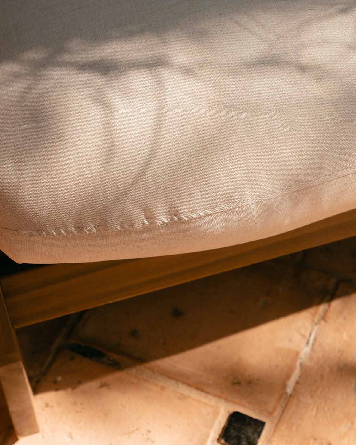 Pack 2 Sillones de Jardín de Madera de Acacia con Cojines de Tela Lorent, imagen de galería 3