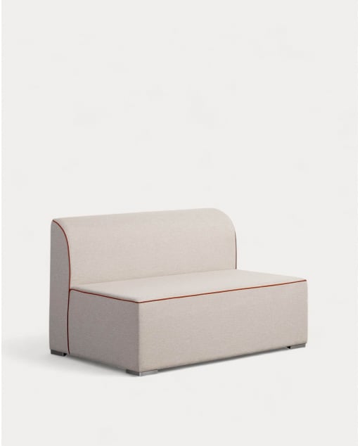 Módulo Sillón 2 Plazas de Jardín para Sofá de Tela Lagos