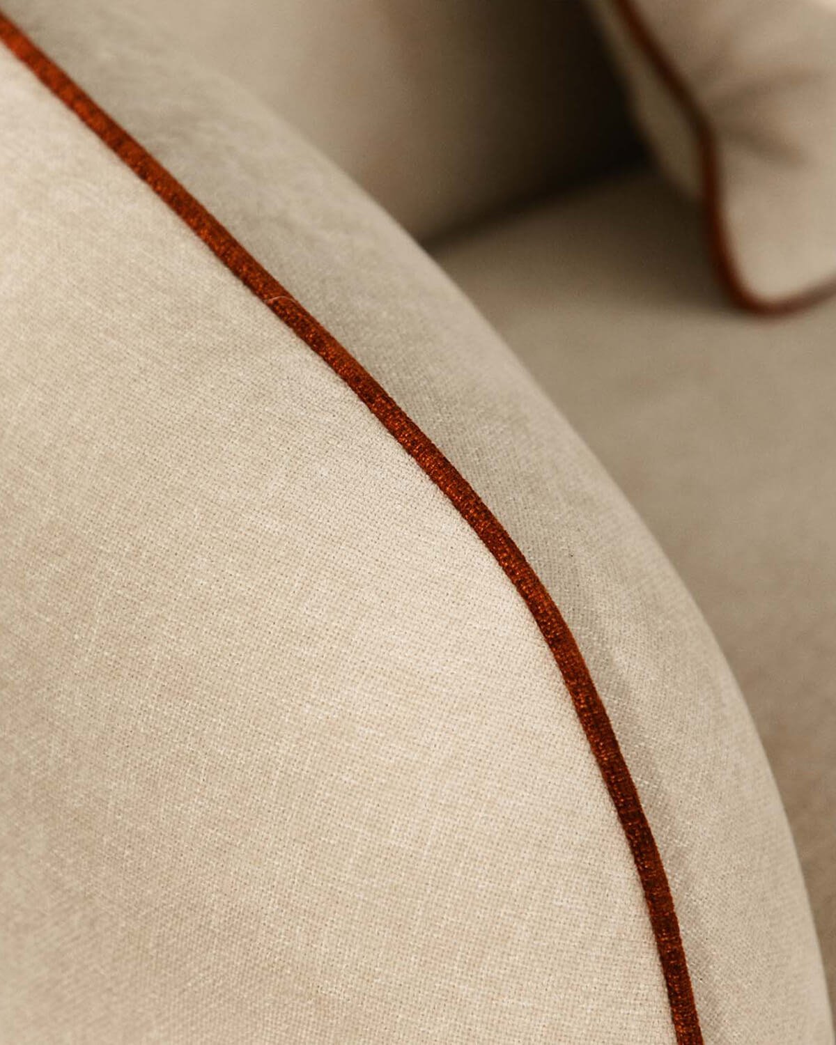 Sofá Modular de 2 Piezas Esquineras de Tela Ilham , imagen de galería 4