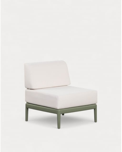 Sillón de Jardín de Polipropileno con Cojines Meivy
