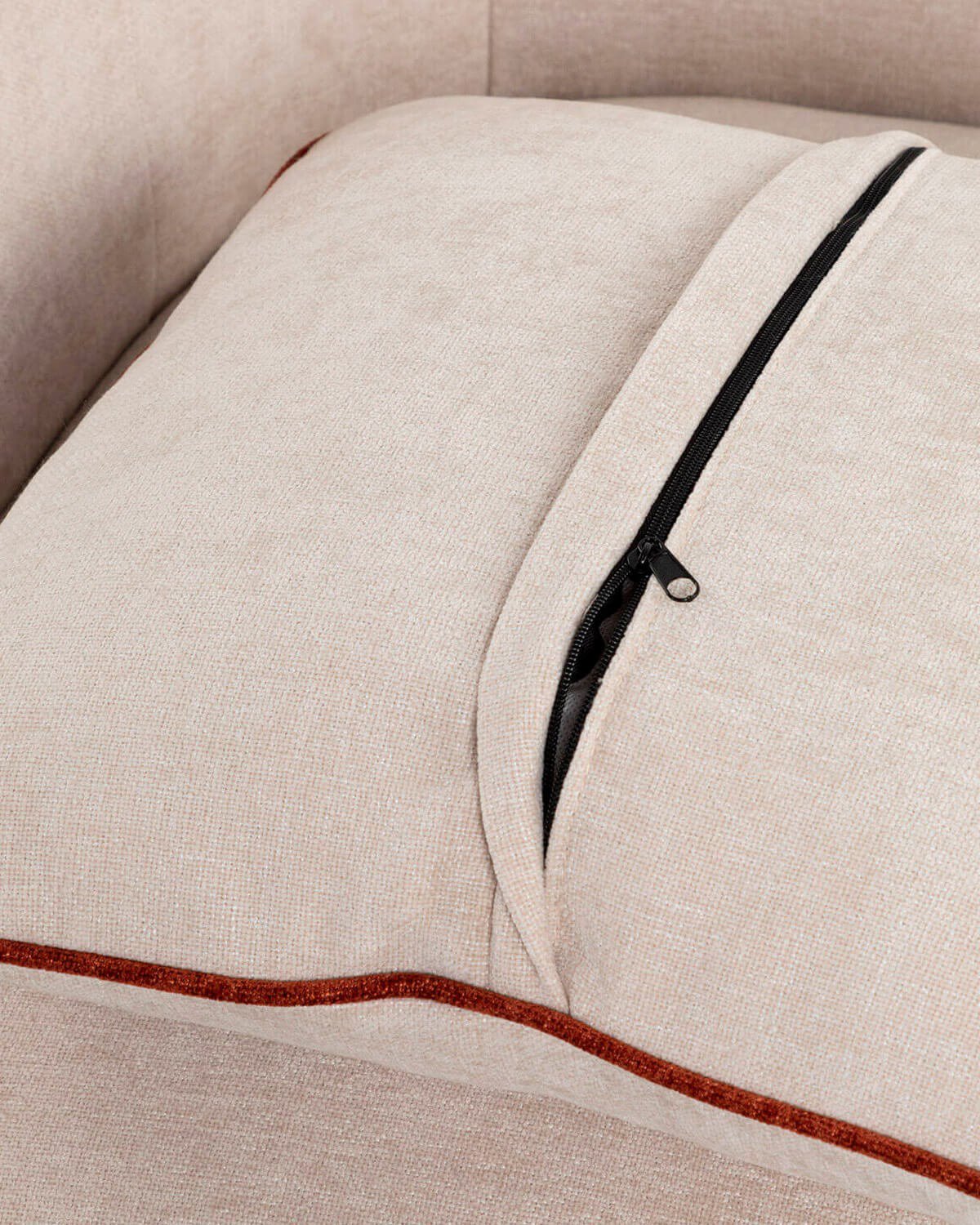 Sofá Modular 2 Piezas Chaise Longue con Sillón de Tela Ilham, imagen de galería 6