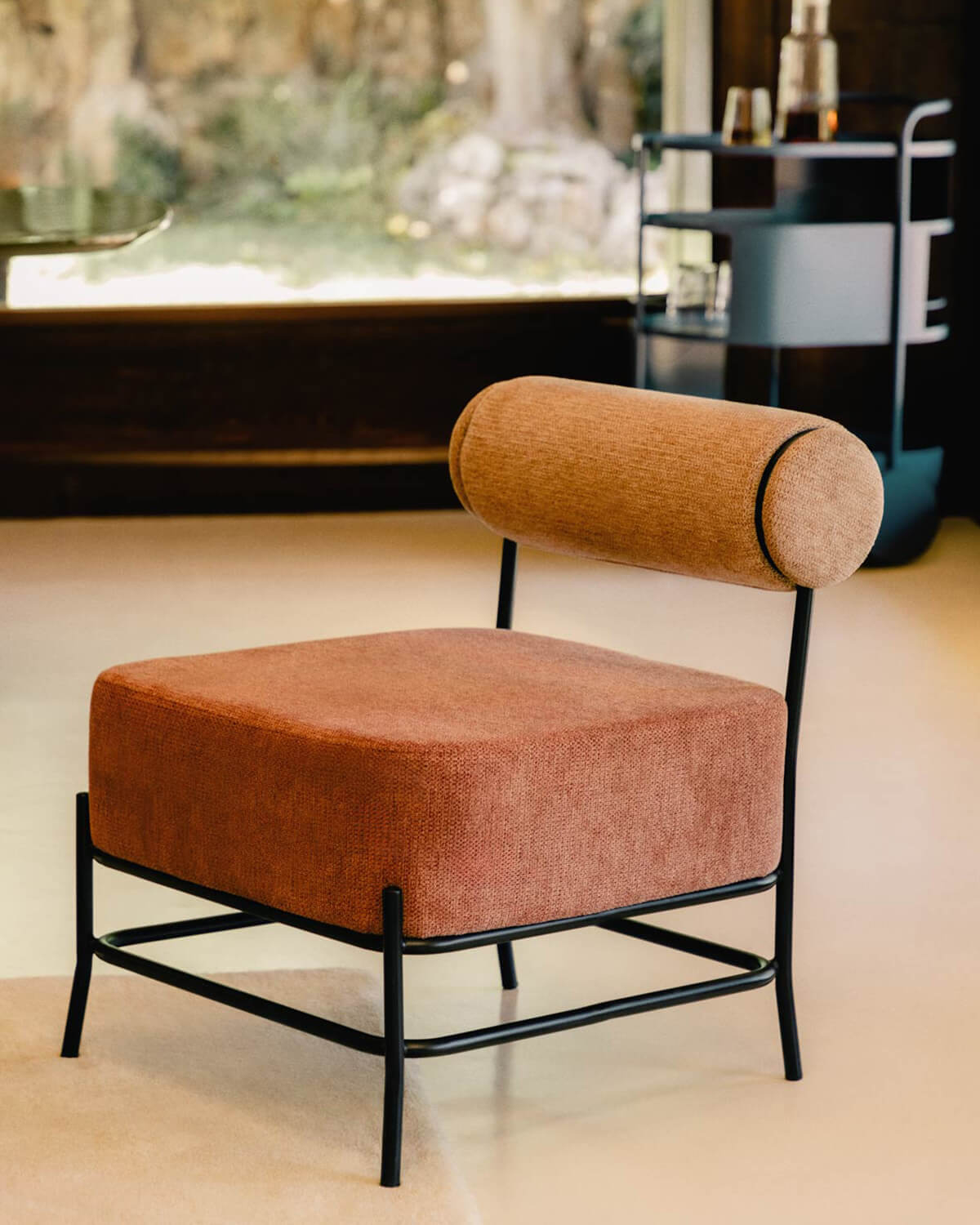 Sillón de Tela y Metal Elin, imagen de galería 2