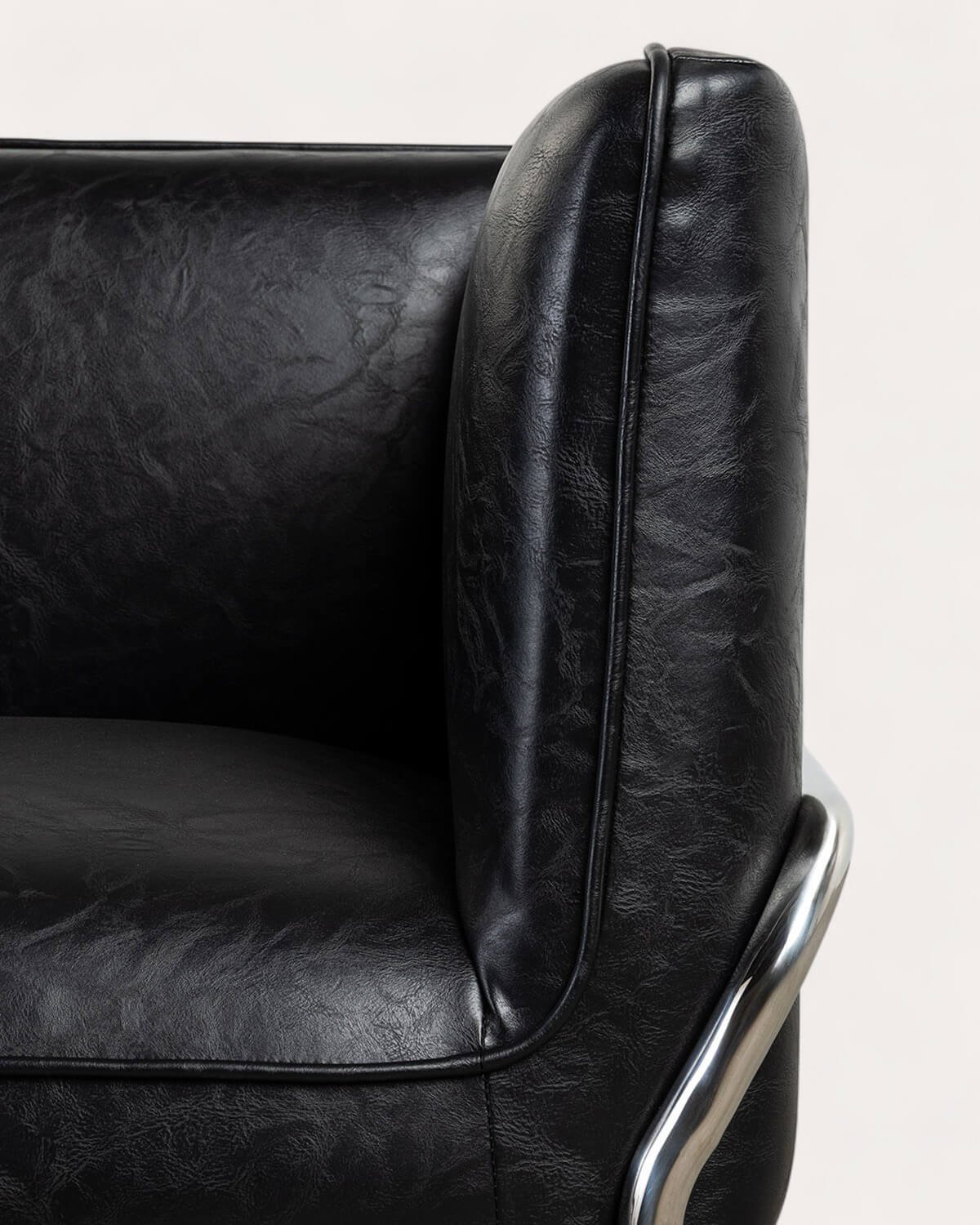 Sillón de Polipiel y Metal Marcellus, imagen de galería 7