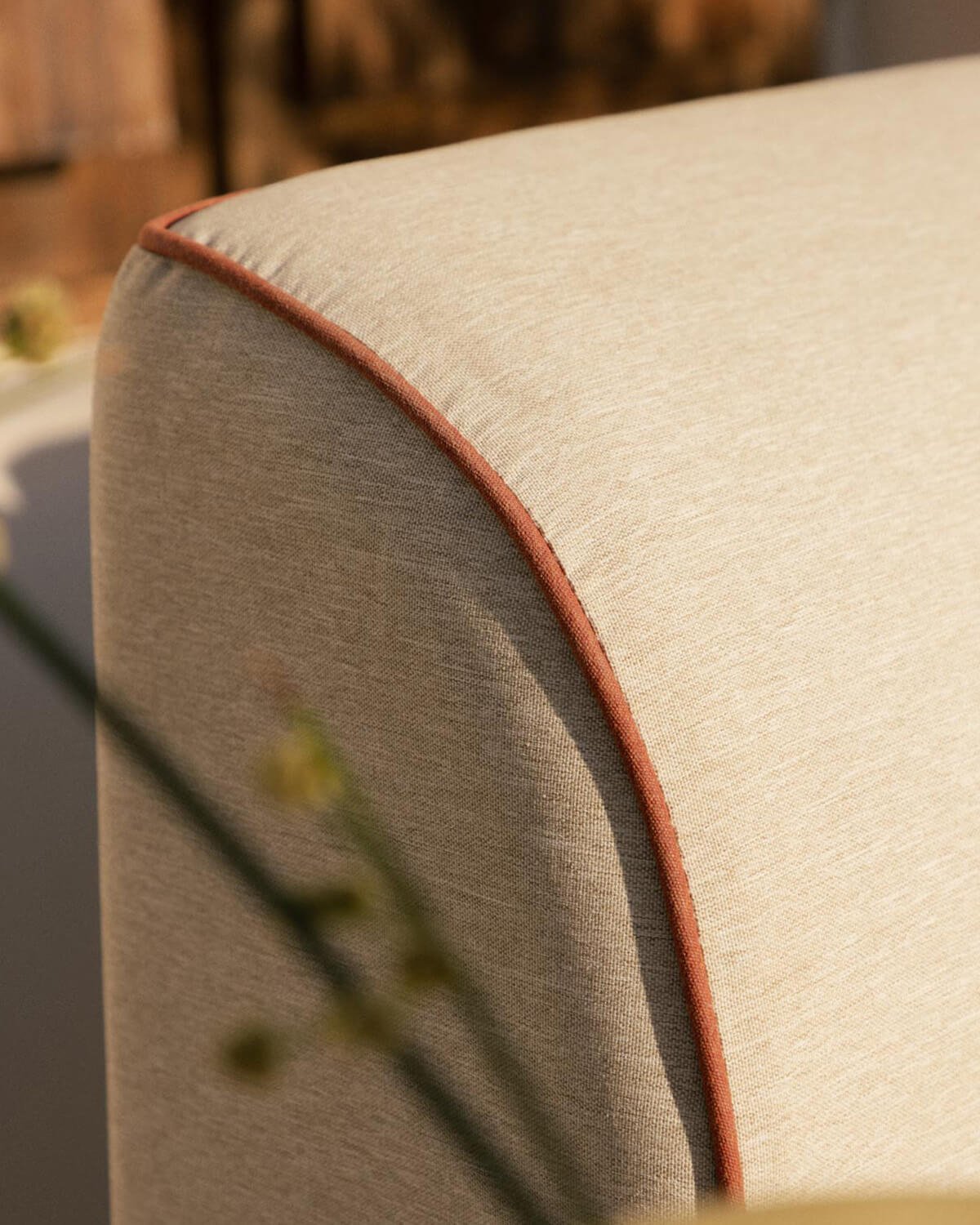 Sofá Modular de Jardín 2 Piezas Sillón de Tela Lagos, imagen de galería 2