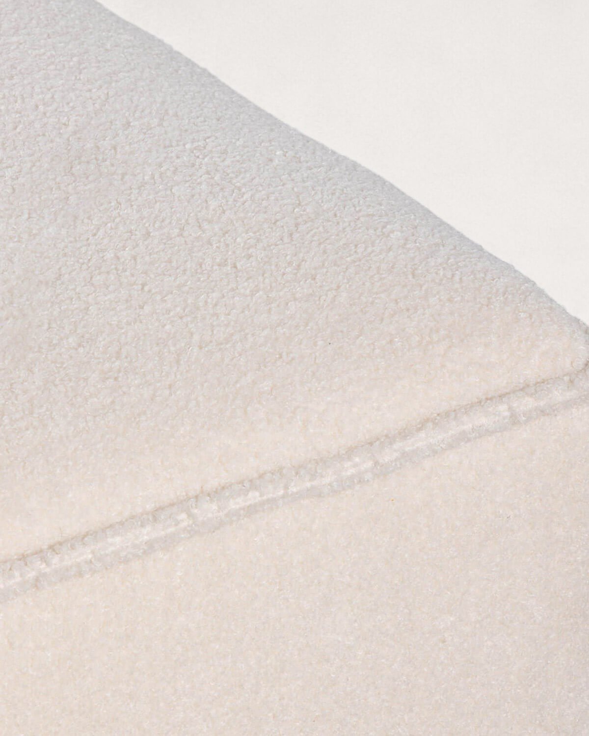 Sofá Modular de 2 piezas con Puff de Tela Bouclé Kilhe, imagen de galería 6