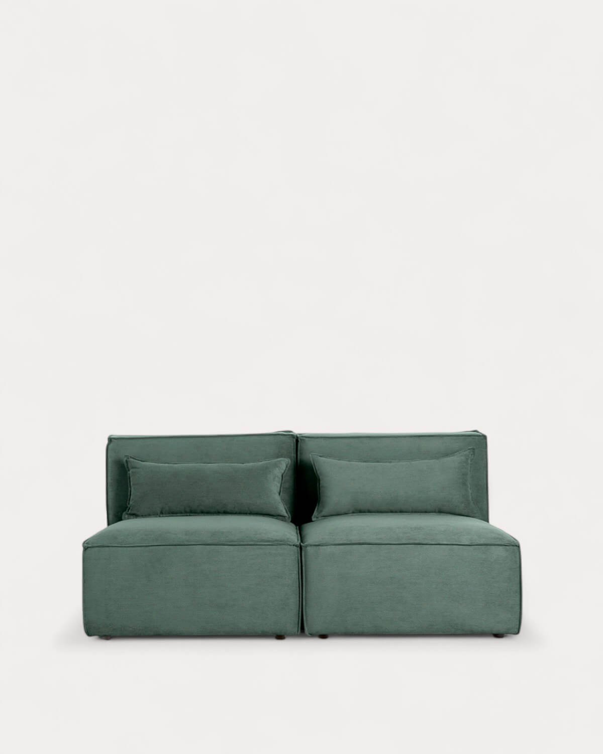 Sofá Modular de 2 Piezas de Pana Kilhe