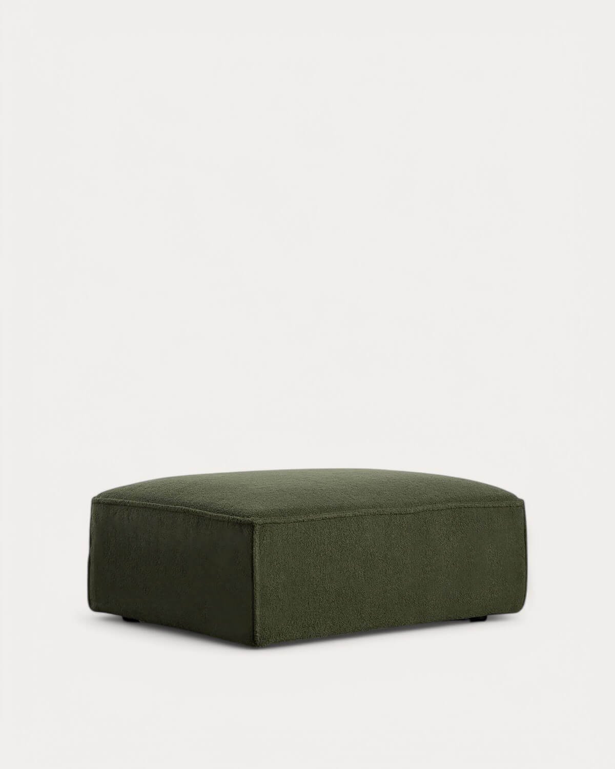 Módulo Puff para Sofá de Tela Boucle Kilhe, imagen de galería 1