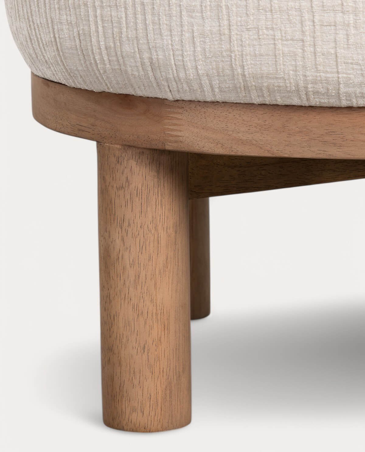 Sillón de Tela y Madera Louis, imagen de galería 6