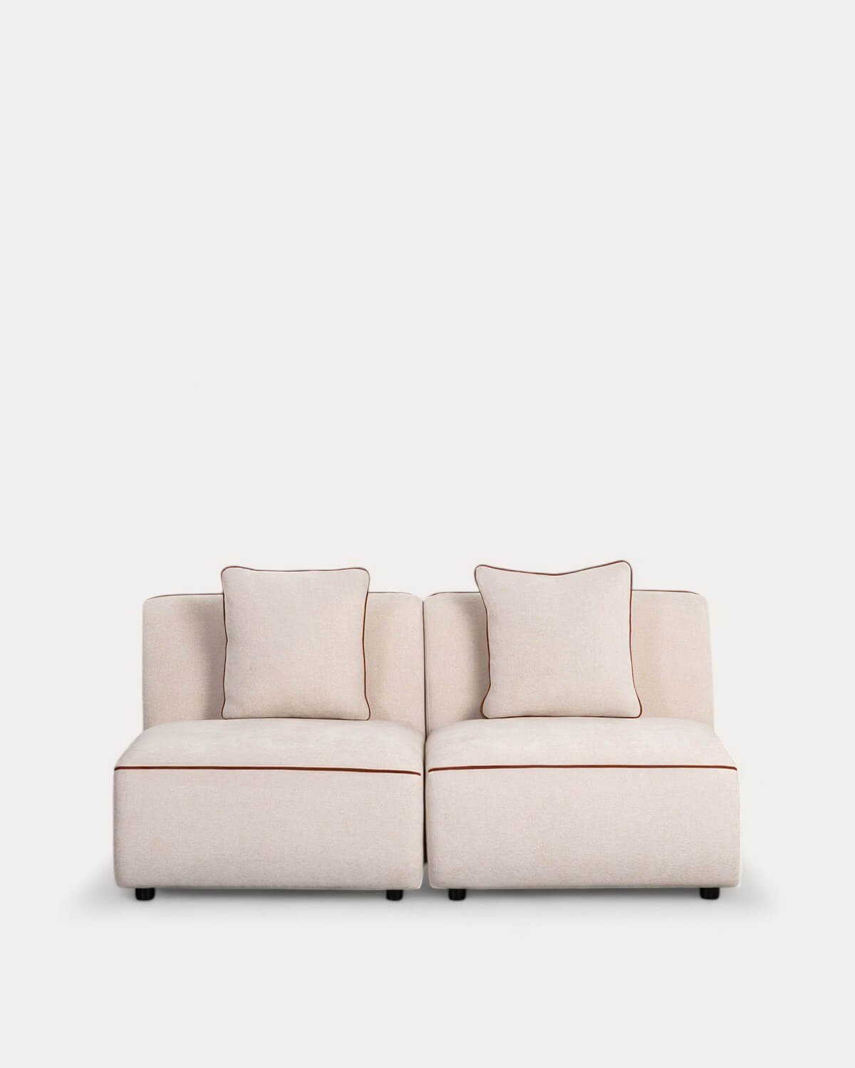 Sofá Modular de 2 Piezas Sillón de Tela Ilham , imagen de galería 4453046
