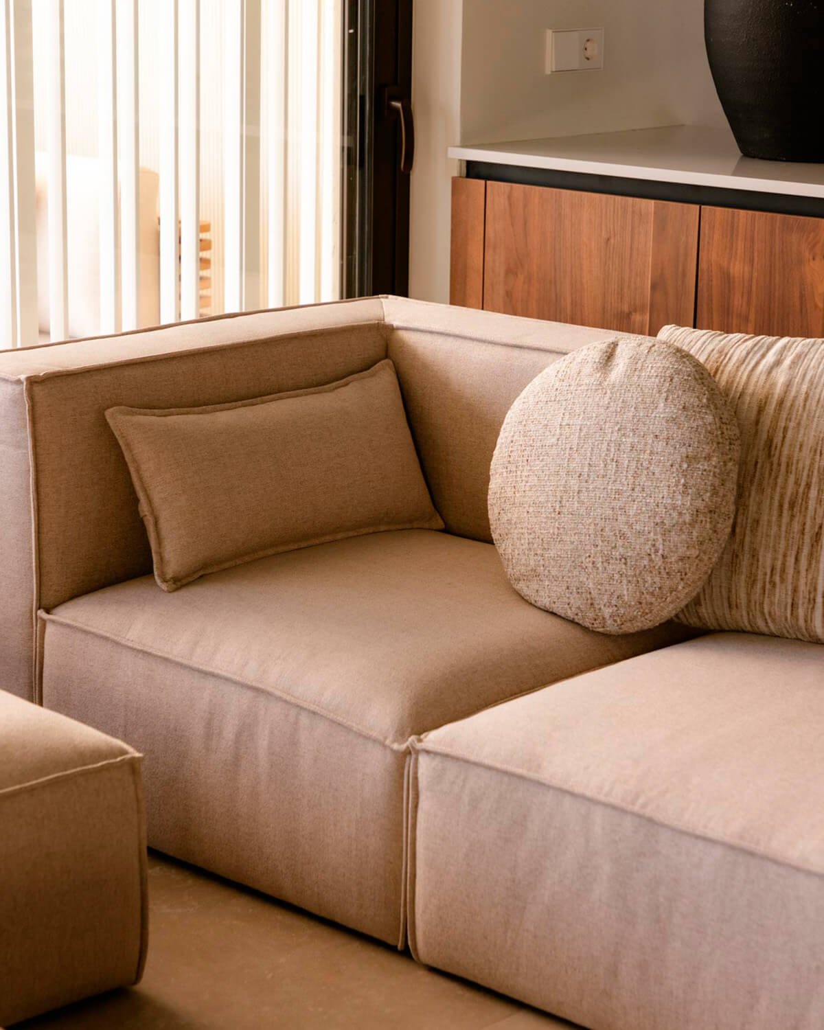 Módulo Sillón Esquinero para Sofá de Tela Kilhe, imagen de galería 2
