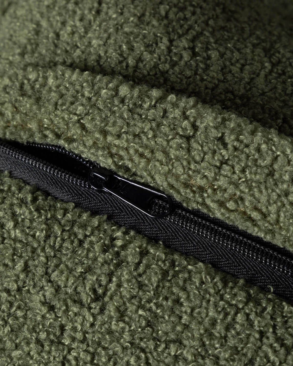 Sofá Modular Esquinero de 2 Piezas y Puff Tela Bouclé Kilhe, imagen de galería 6