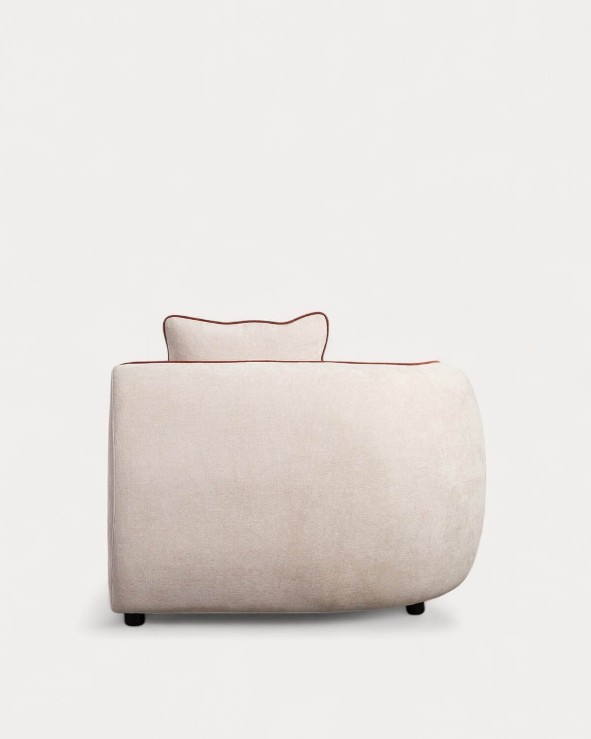 Módulo Sillón Esquinero Izquierdo de Tela para Sofá Ilham, imagen de galería 5