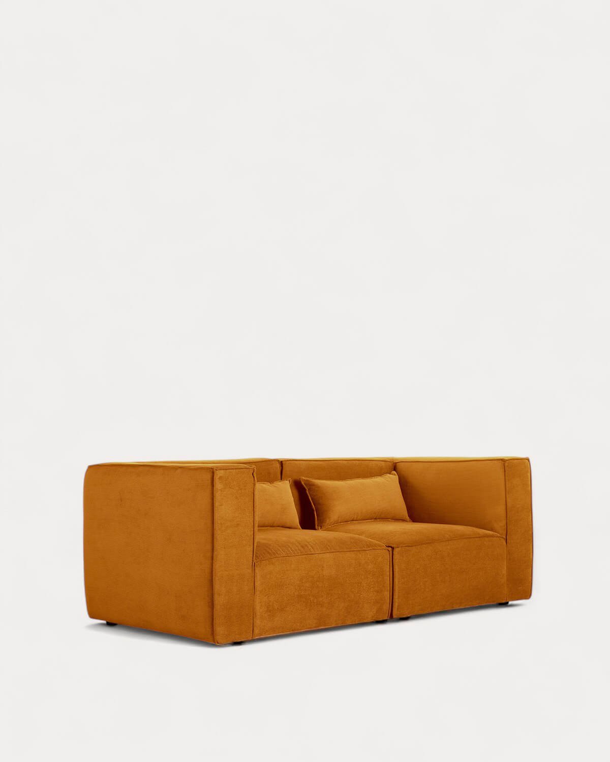 Sofá Modular de 2 Piezas Esquineras de Pana Kilhe, imagen de galería 1