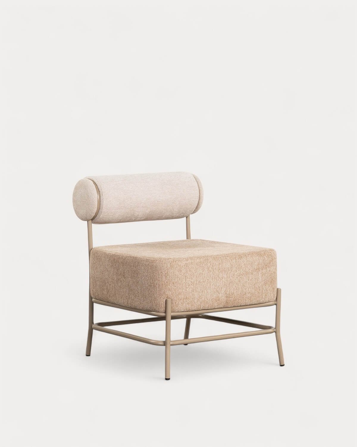 Sillón de Tela y Metal Elin Soft, imagen de galería 1
