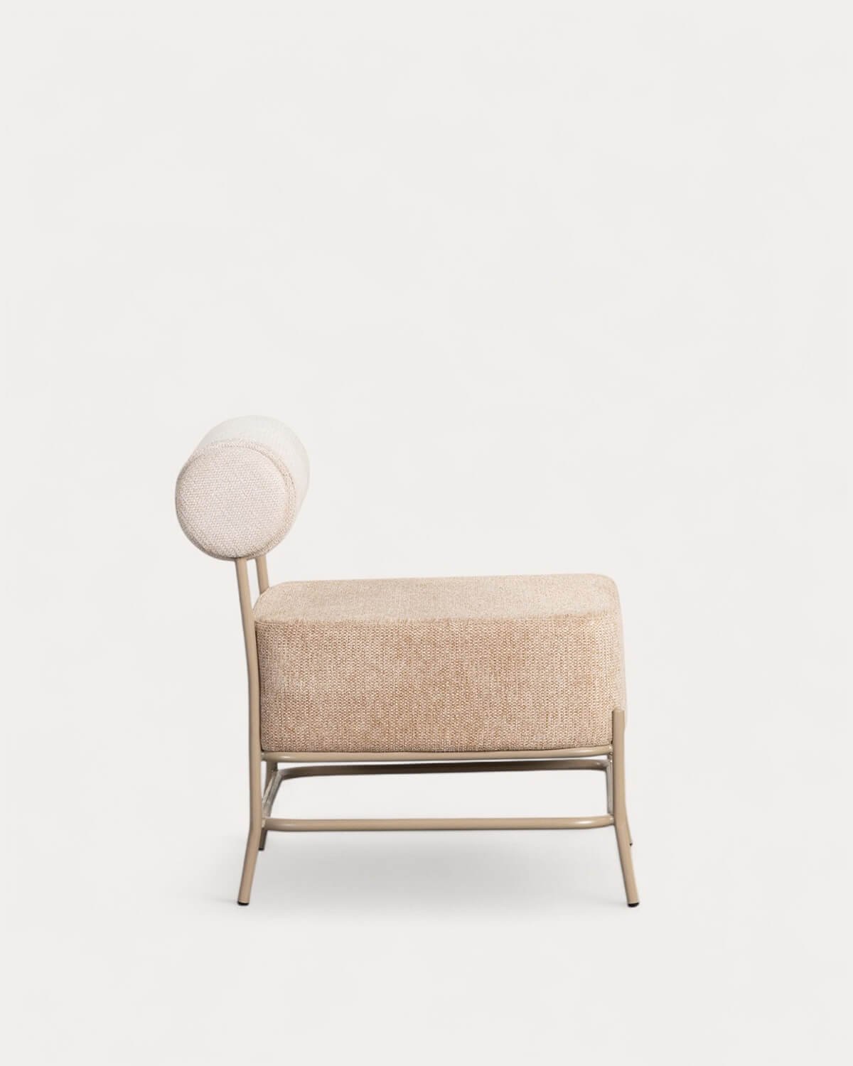 Sillón de Tela y Metal Elin Soft, imagen de galería 2