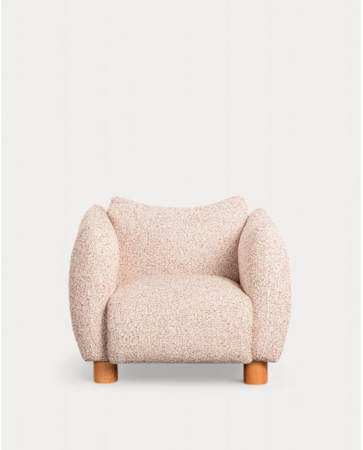 Sillón de Madera y Tela Valeria