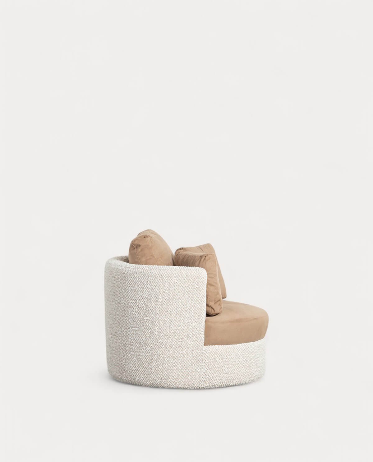 Sillón de Tela con 3 Cojines y Reposapiés Jace, imagen de galería 5