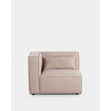 Módulo Sillón Esquinero para Sofá de Tela Kilhe Tela -Beige Seashell - The Masie