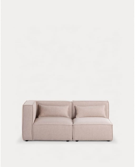 Sofá Modular Esquinero de 2 Piezas de Tela Kilhe