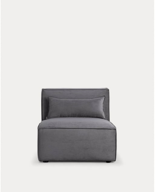 Módulo Sillón para Sofá de Pana Kilhe - Pana -Gris Graphite