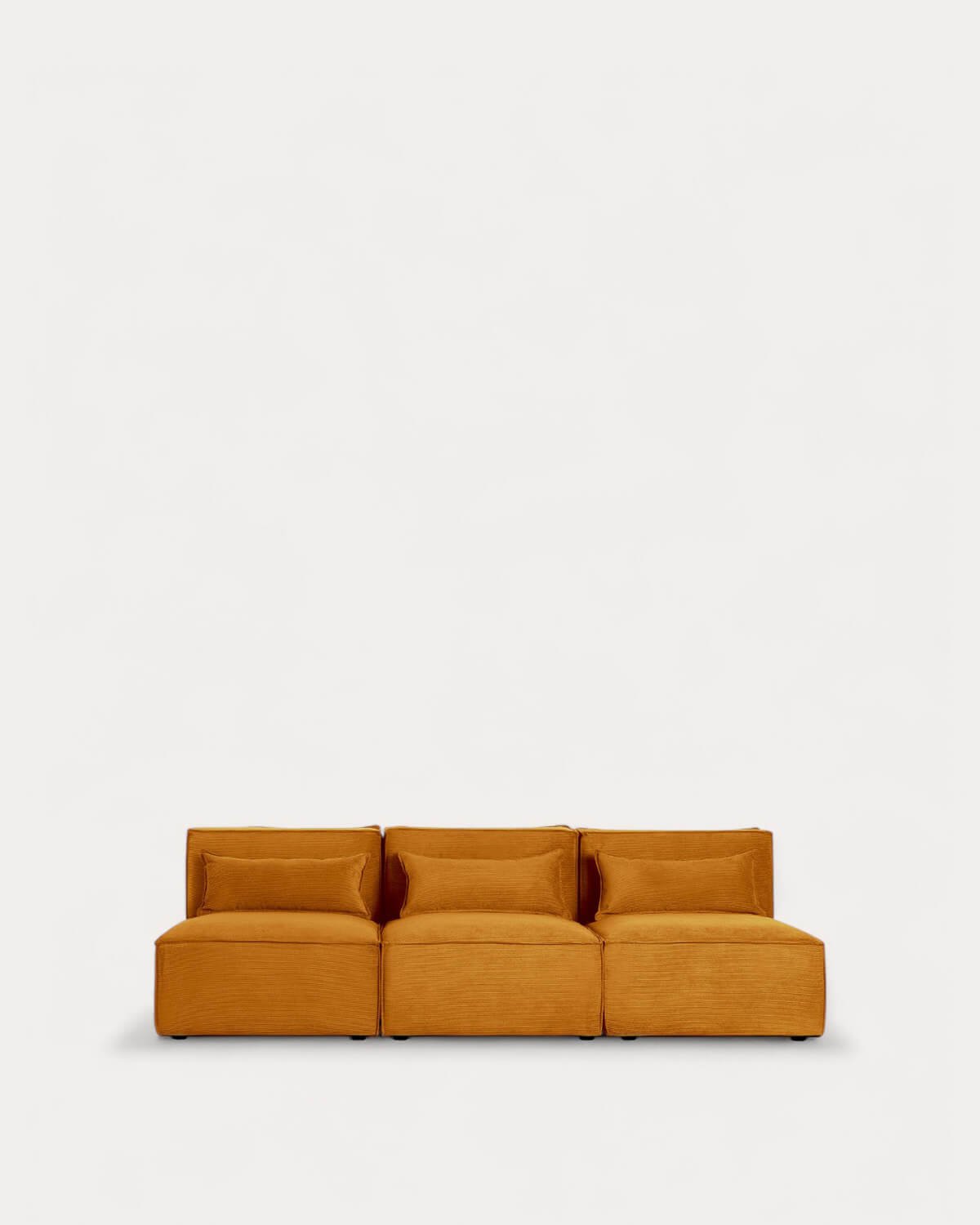 Sofá Modular de 3 Piezas de Pana Kilhe