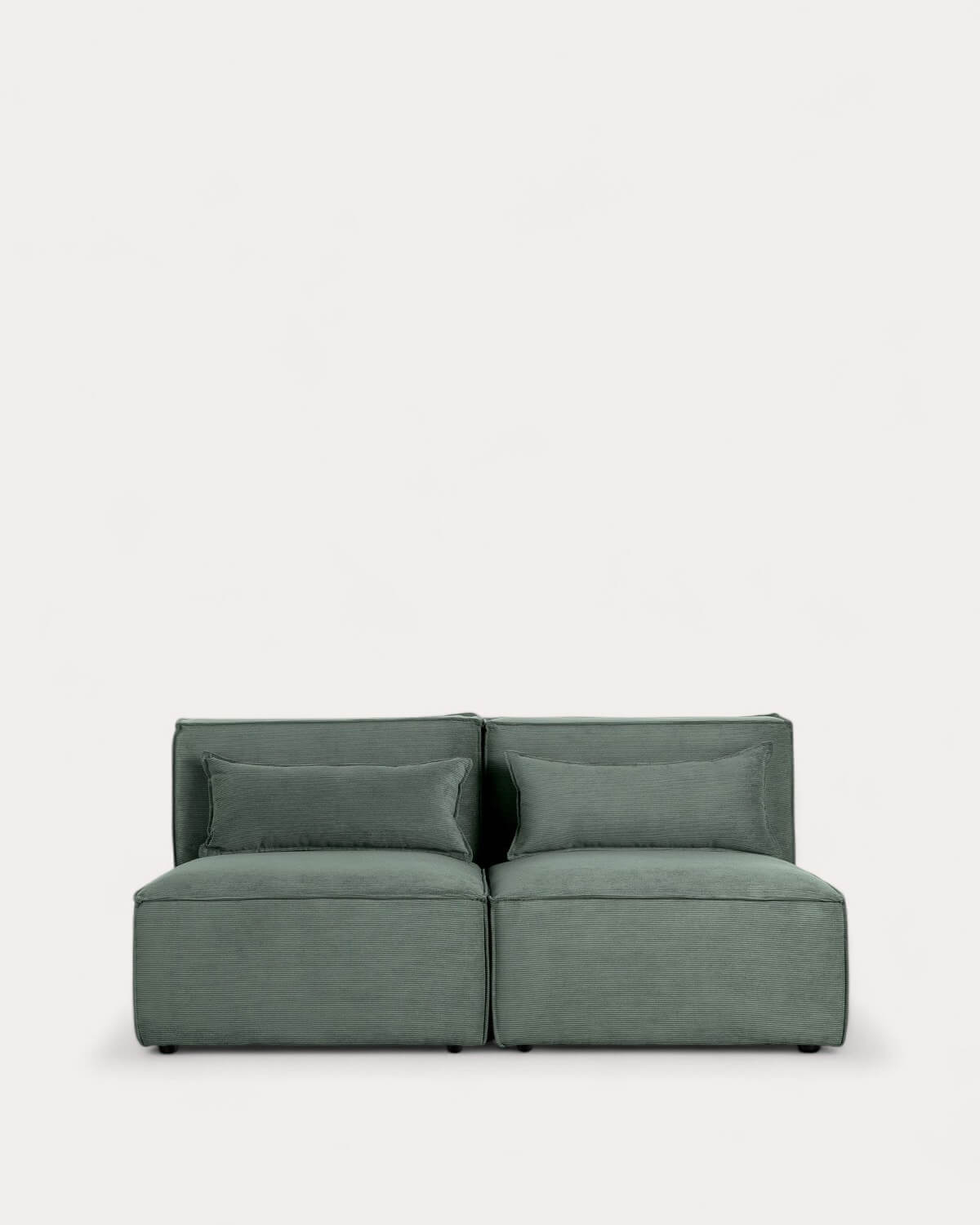 Sofá Modular de 2 Piezas de Pana Kilhe