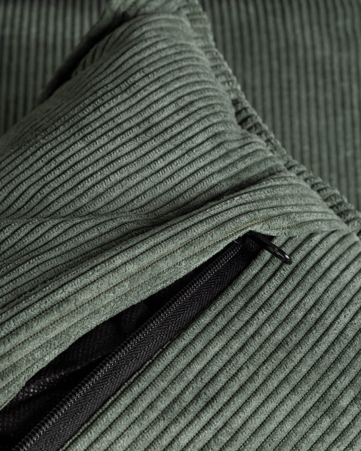 Sofá Modular 3 Piezas Esquinero con 2 Sillones y Puff de Pana Kilhe, imagen de galería 8