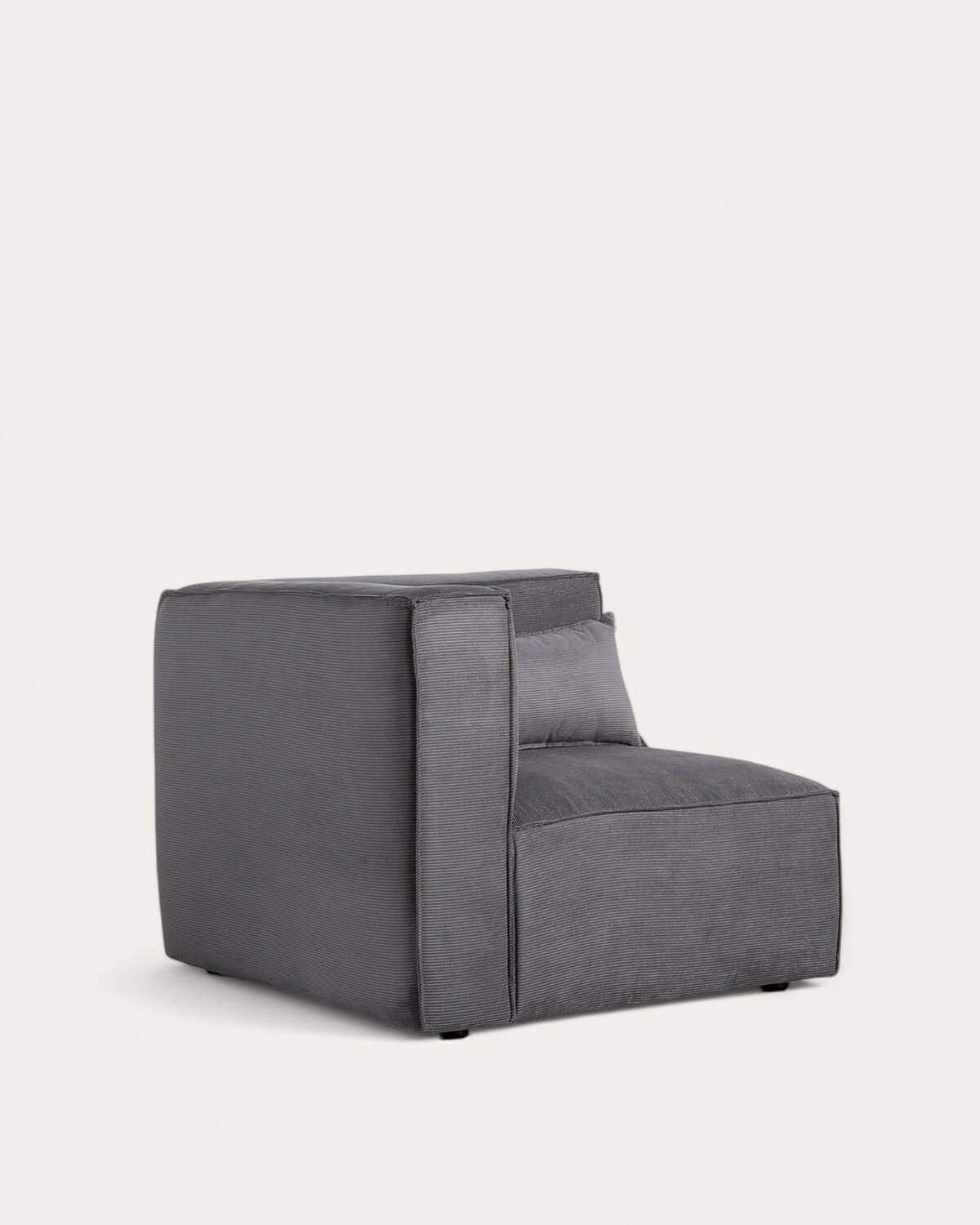 Sofá Modular 3 Piezas Esquinero con 2 Sillones y Puff de Pana Kilhe, imagen de galería 2