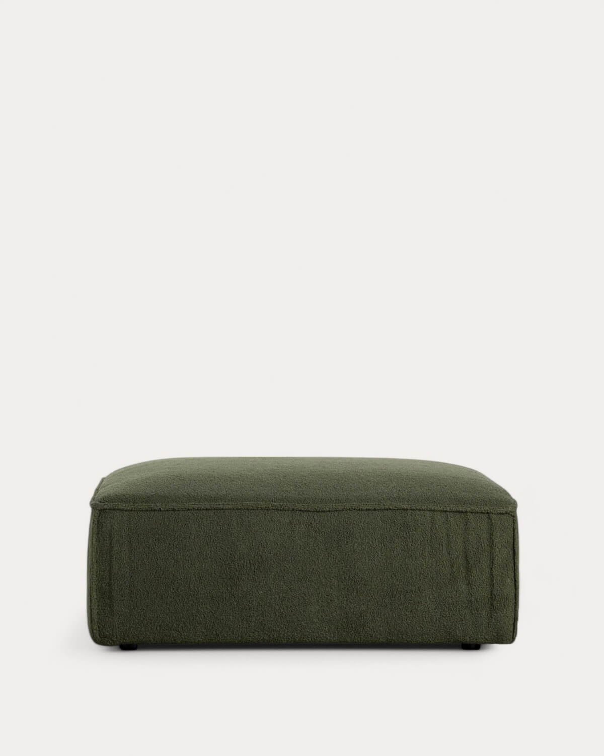 Módulo Puff para Sofá de Tela Boucle Kilhe