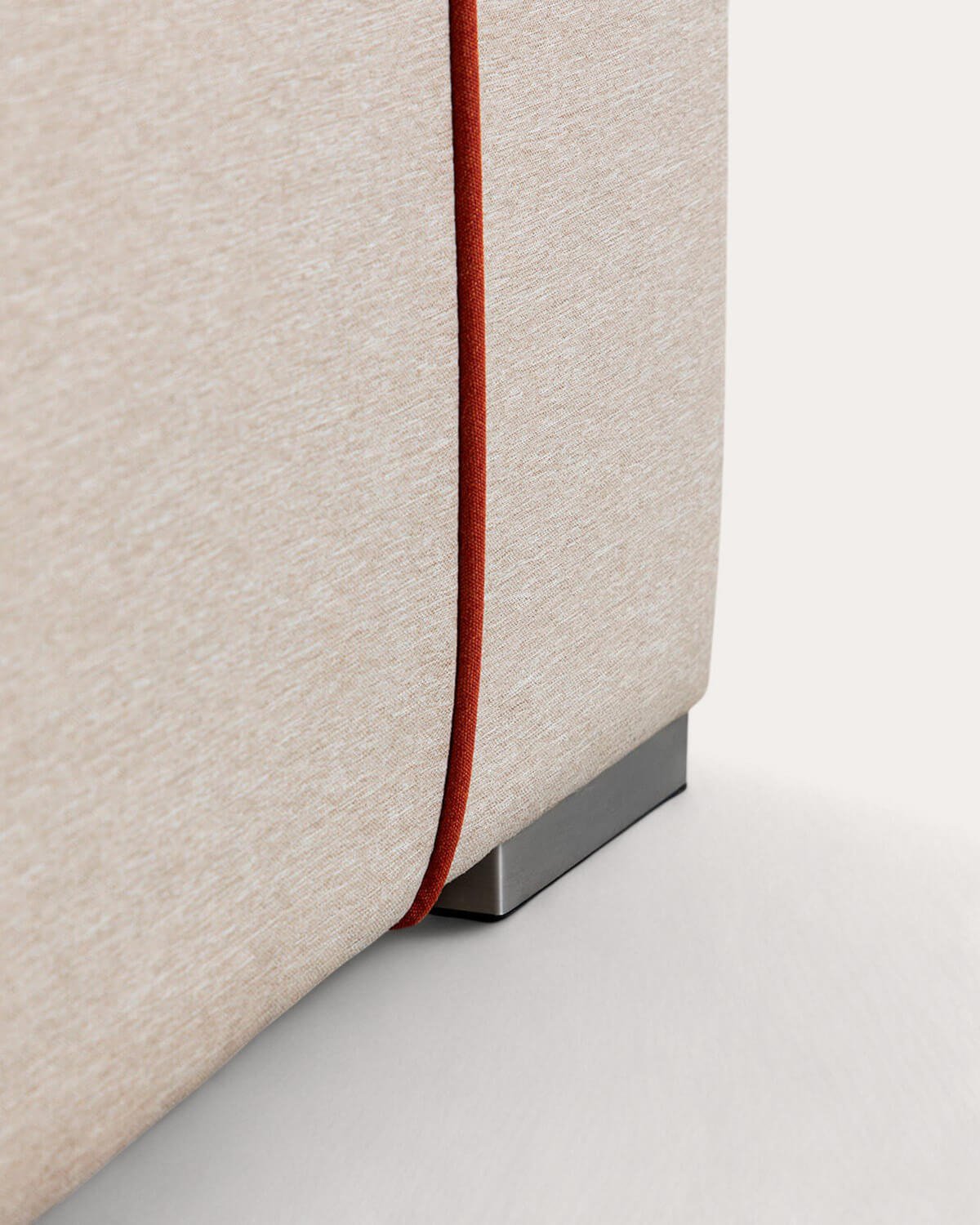 Sofá Modular de Jardín 3 Piezas con 2 Esquineros y Sillón con Puff de Tela Lagos, imagen de galería 6